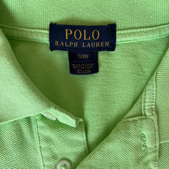 BUNDLE of POLO RALPH LAUREN short sleeve Polo shirt Boys. Size 8 (s/p) - Picture 4 of 8